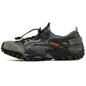 Males’s Light-weight Breathable Climbing Sneakers – Fast-Dry Mesh Outside Strolling and Trekking Sneakers, Sizes 6-12